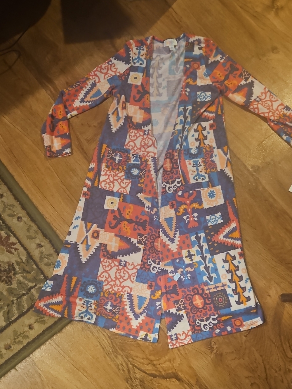 NWT LuLaRoe Girls Sariah Sweater/duster Size 10